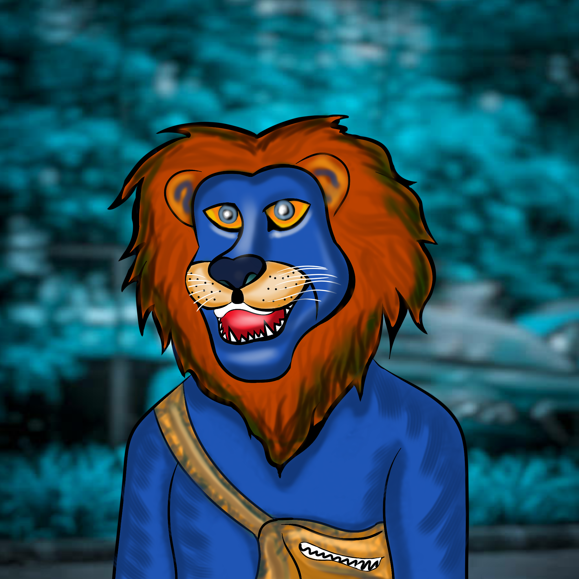 Nft Jungle Lion #004