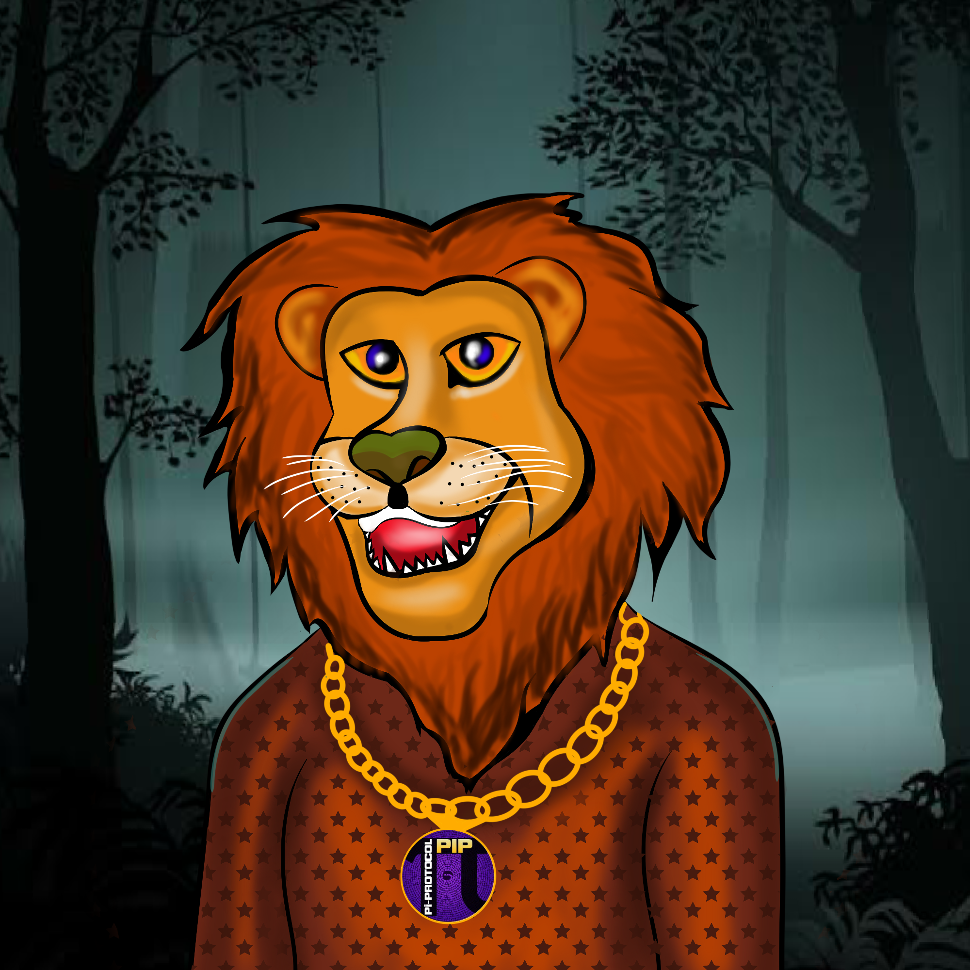 Nft Jungle Lion #003